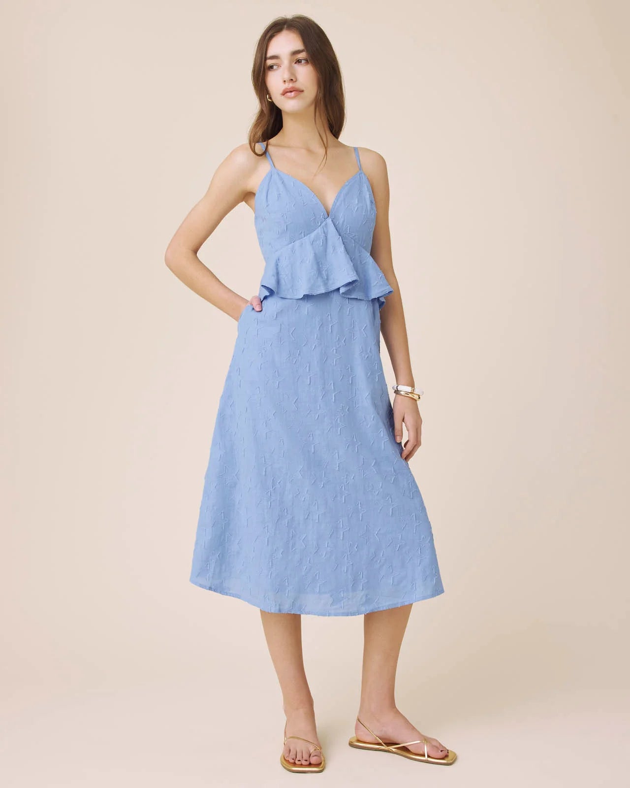 CAPRICE STAR MIDI DRESS
