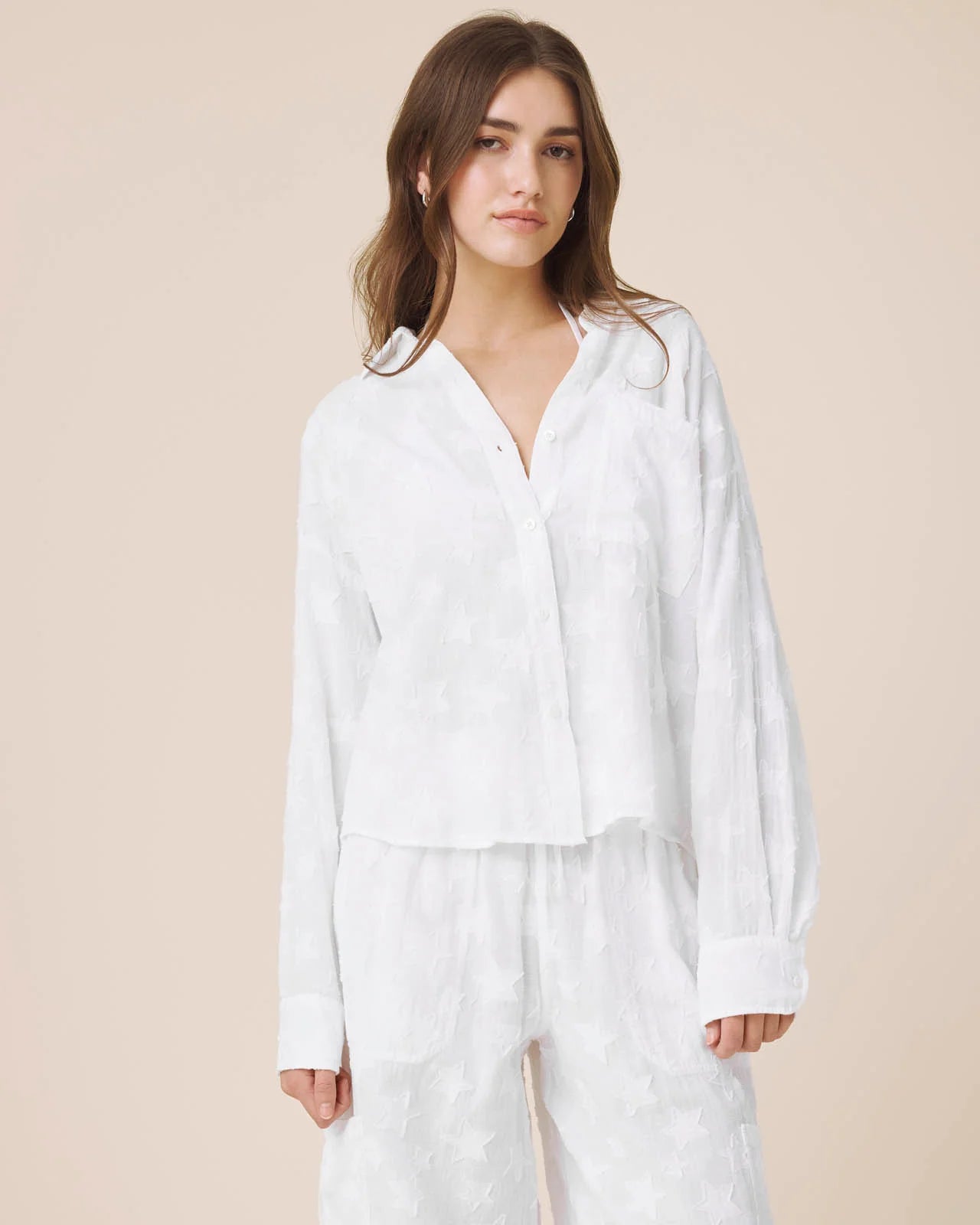 CAPRICE STAR BUTTON DOWN SHIRT