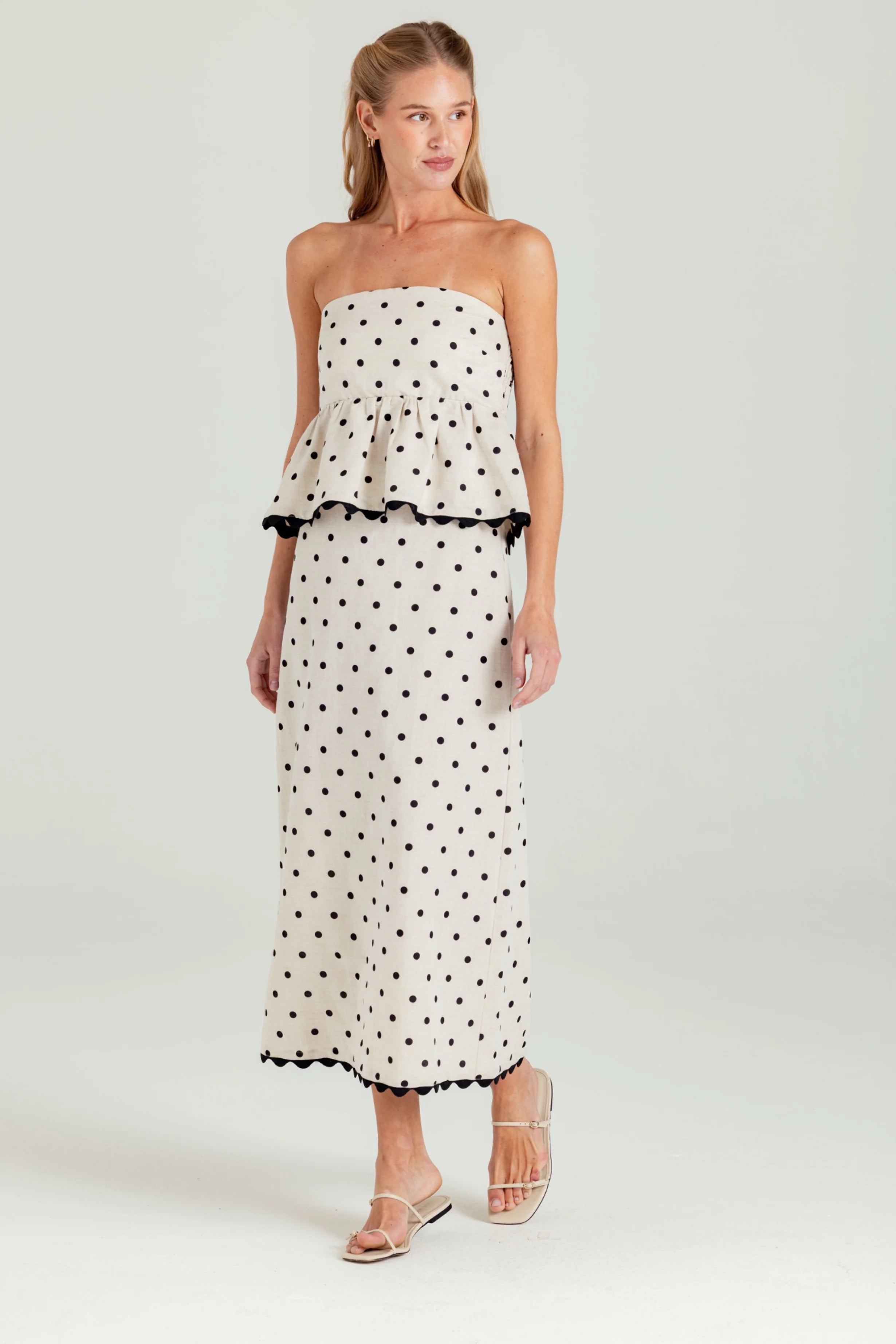 POLKA DOT ALDEN SKIRT