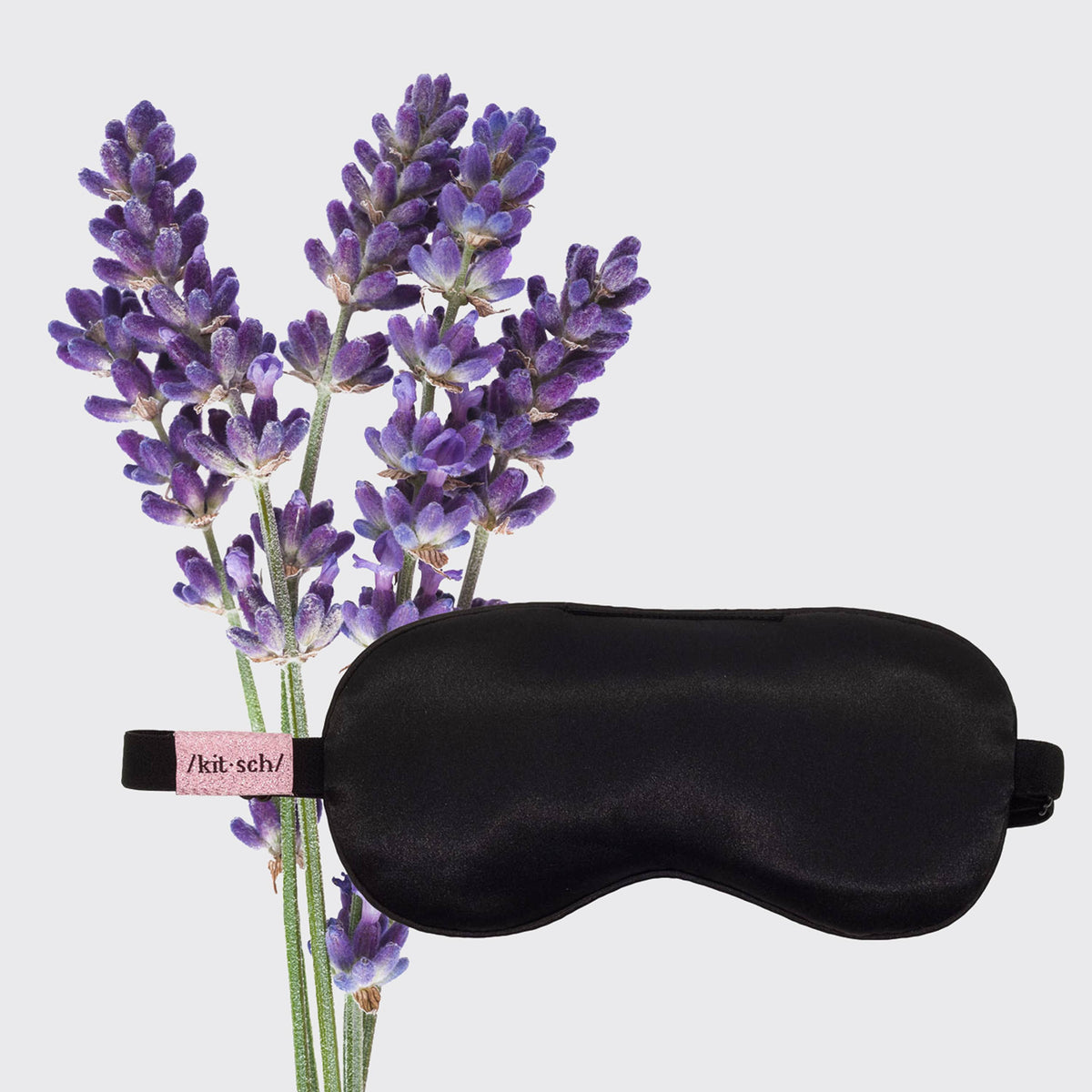 Lavender Weighted Satin Sleep Mask