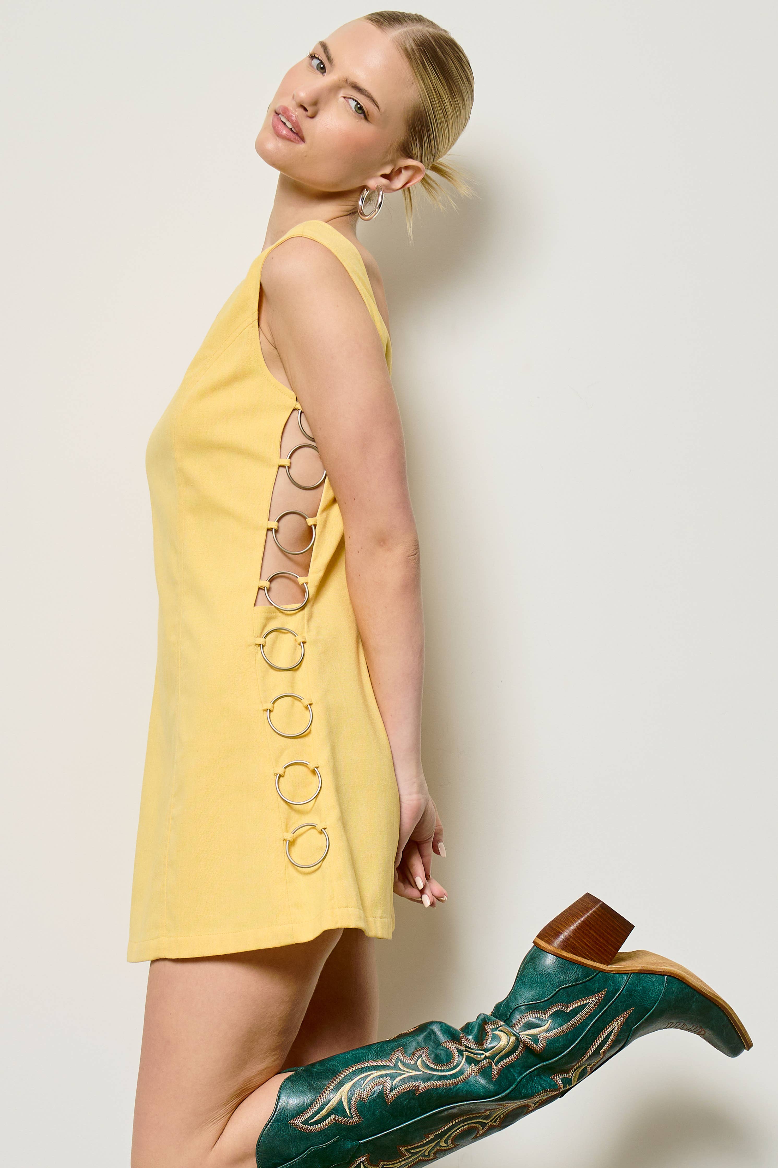 Cut Out Mini Dress