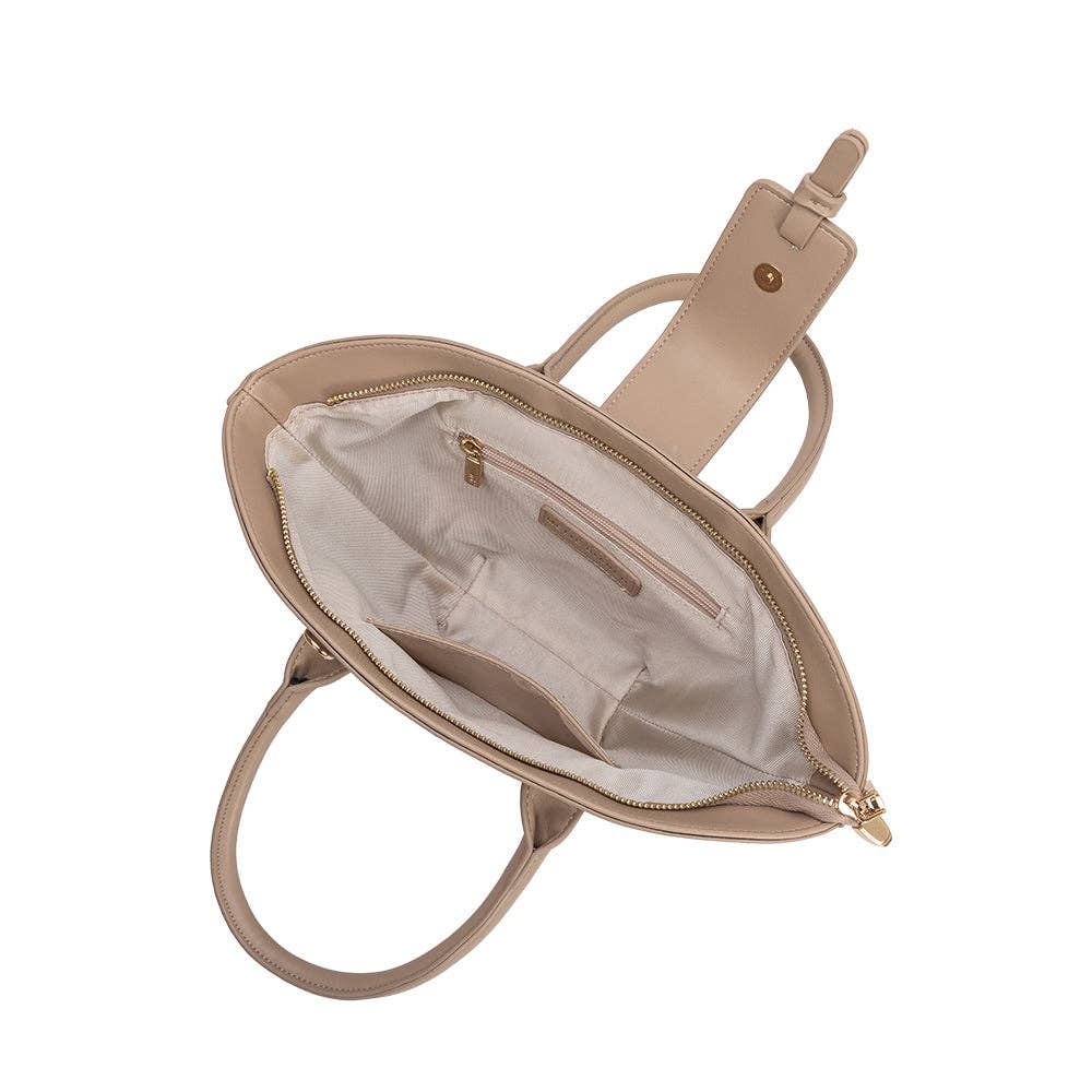 Melie Bianco - Violet Nude Recycled Vegan Crossbody Bag