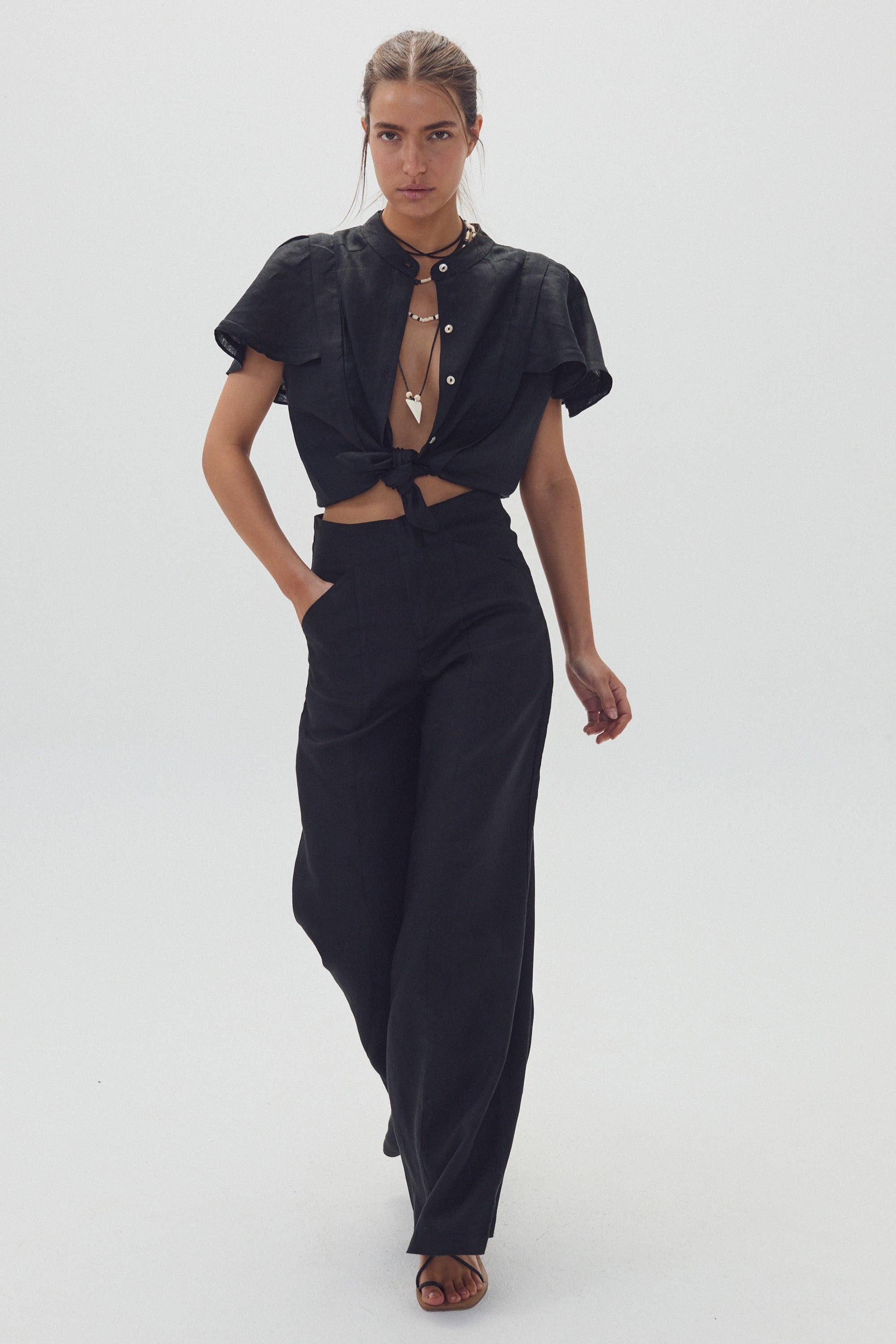 WILLOW LINEN SHIRT