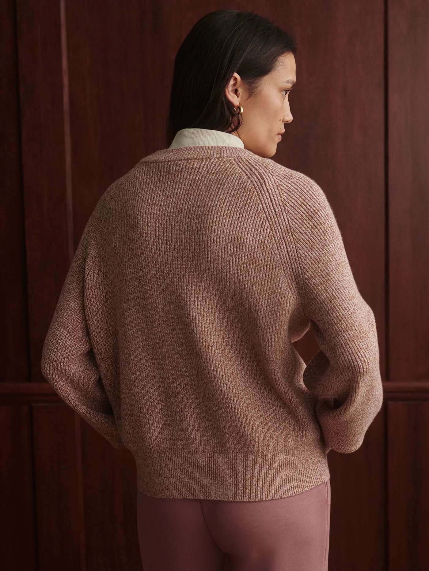 KENNINGS HALF BUTTON KNIT SWEATER