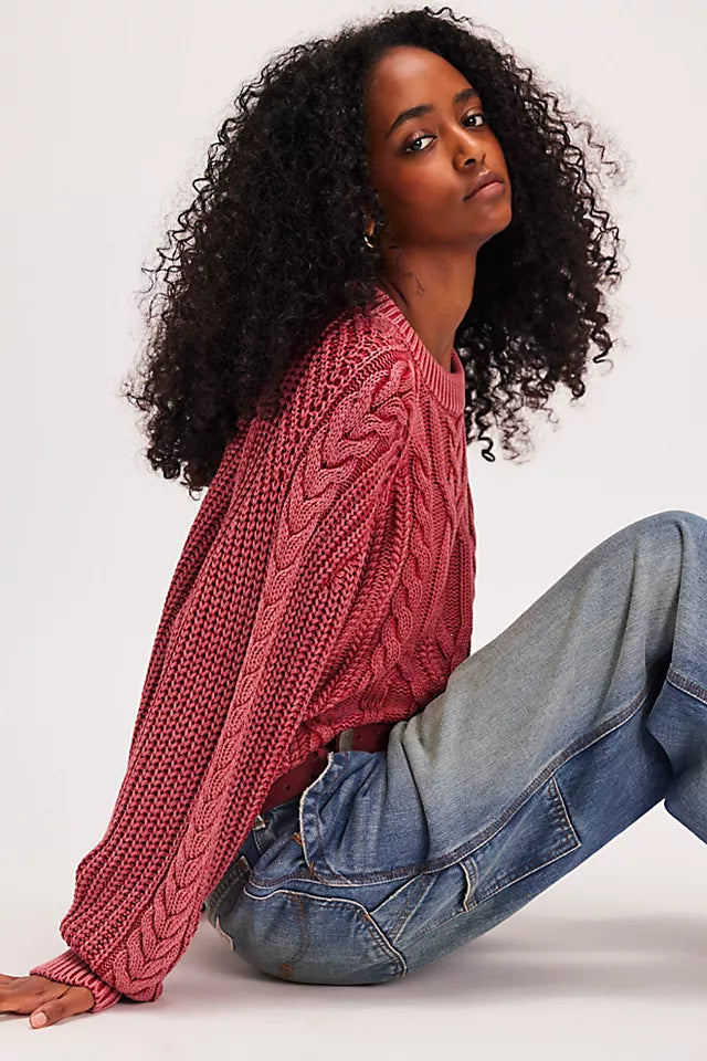FRANKIE CABLE SWEATER