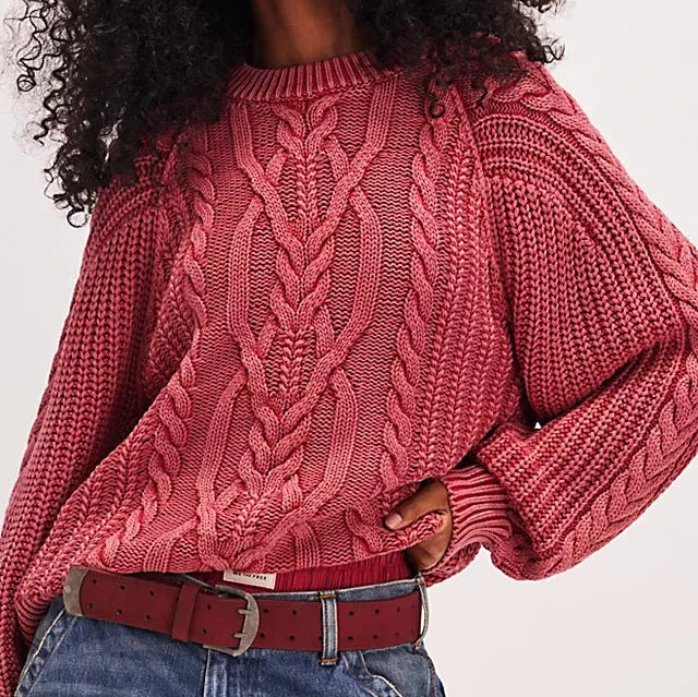 FRANKIE CABLE SWEATER