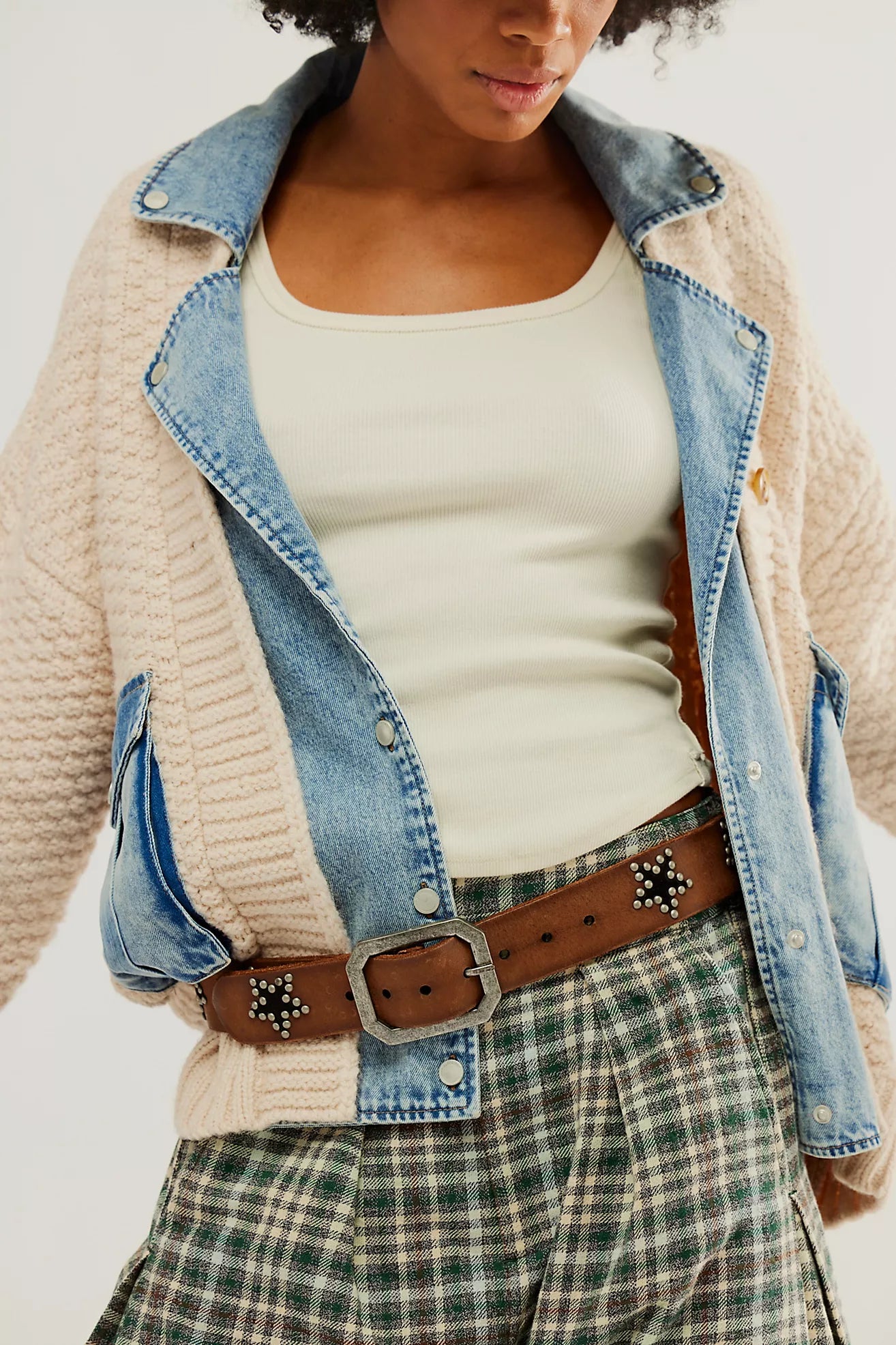 STARCROSSED STUDDED BELT