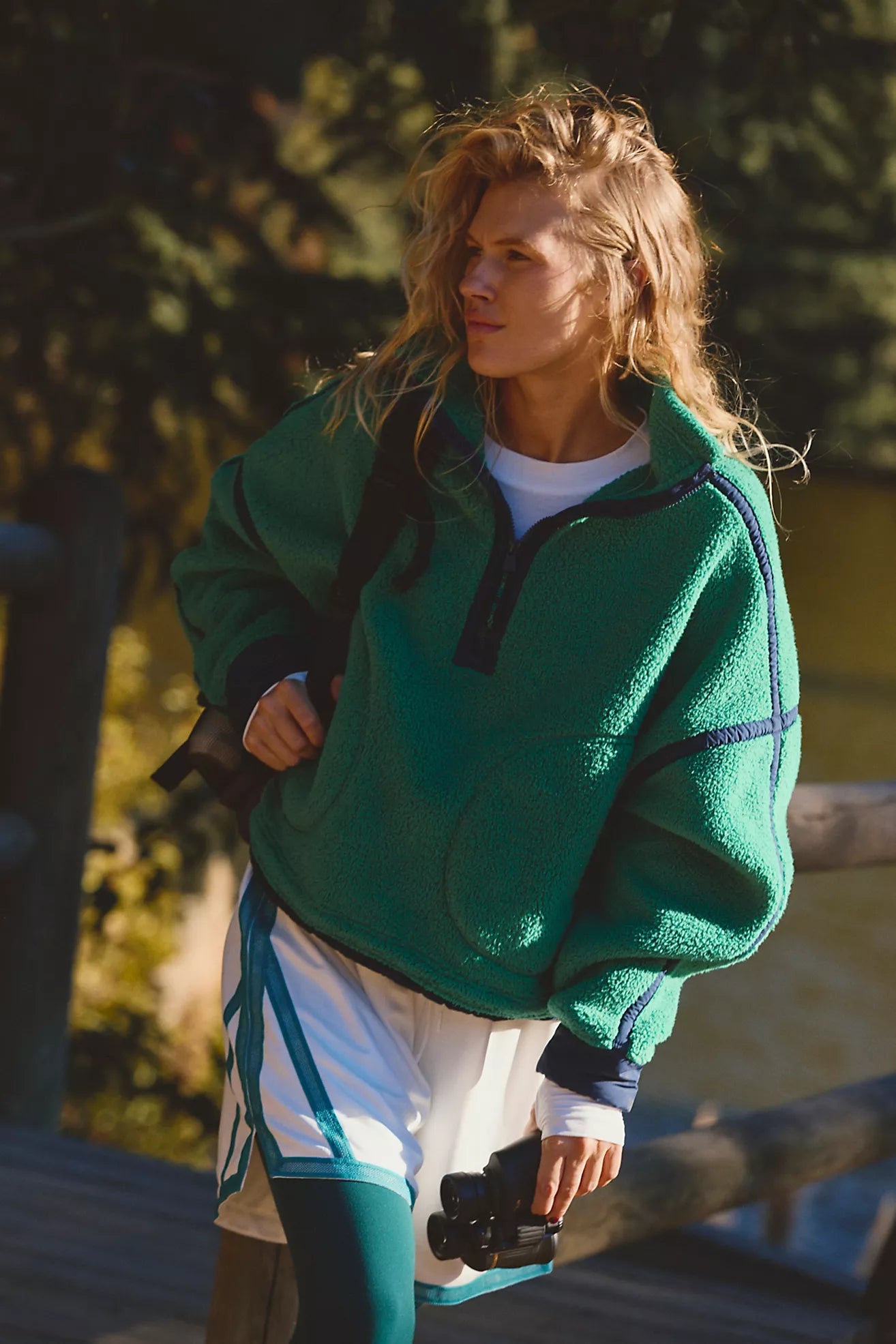 MOUNTAIN HIGH HALF ZIP FLEECE JACKET