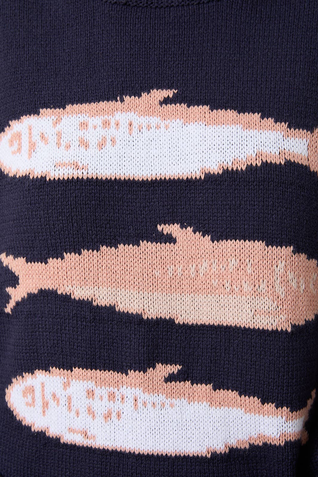 ROUND NECK SARDINES SWEATER