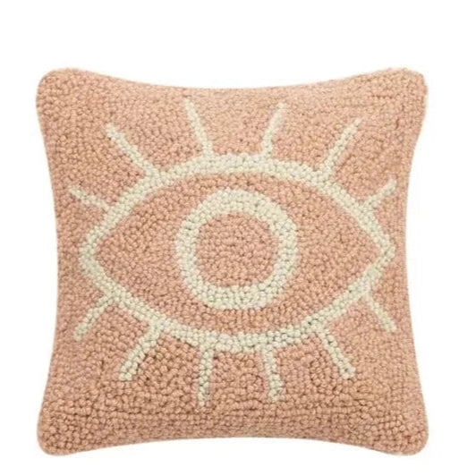 EVIL EYE PILLOW (10x10 inch)