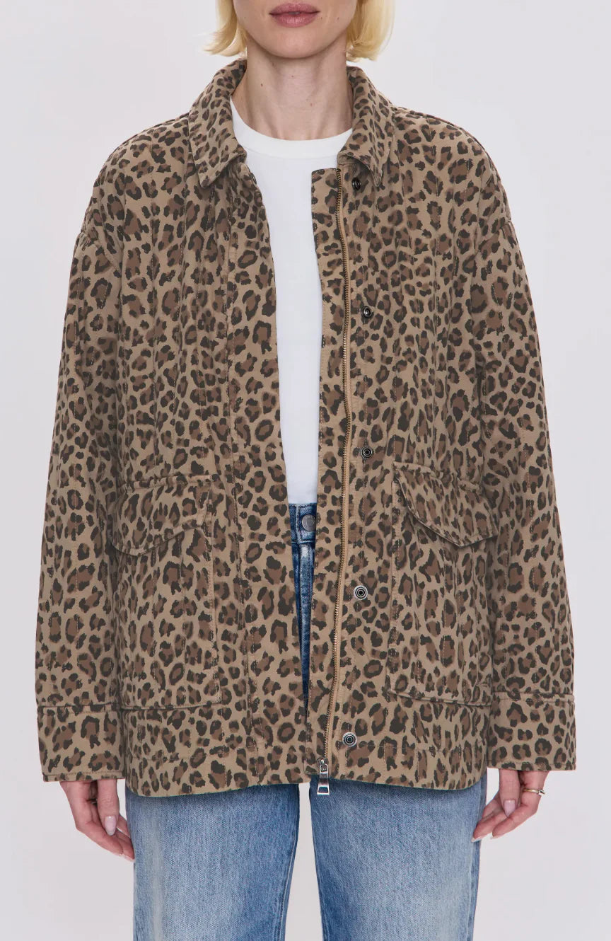 CECILE QUILTED JACKET in feline