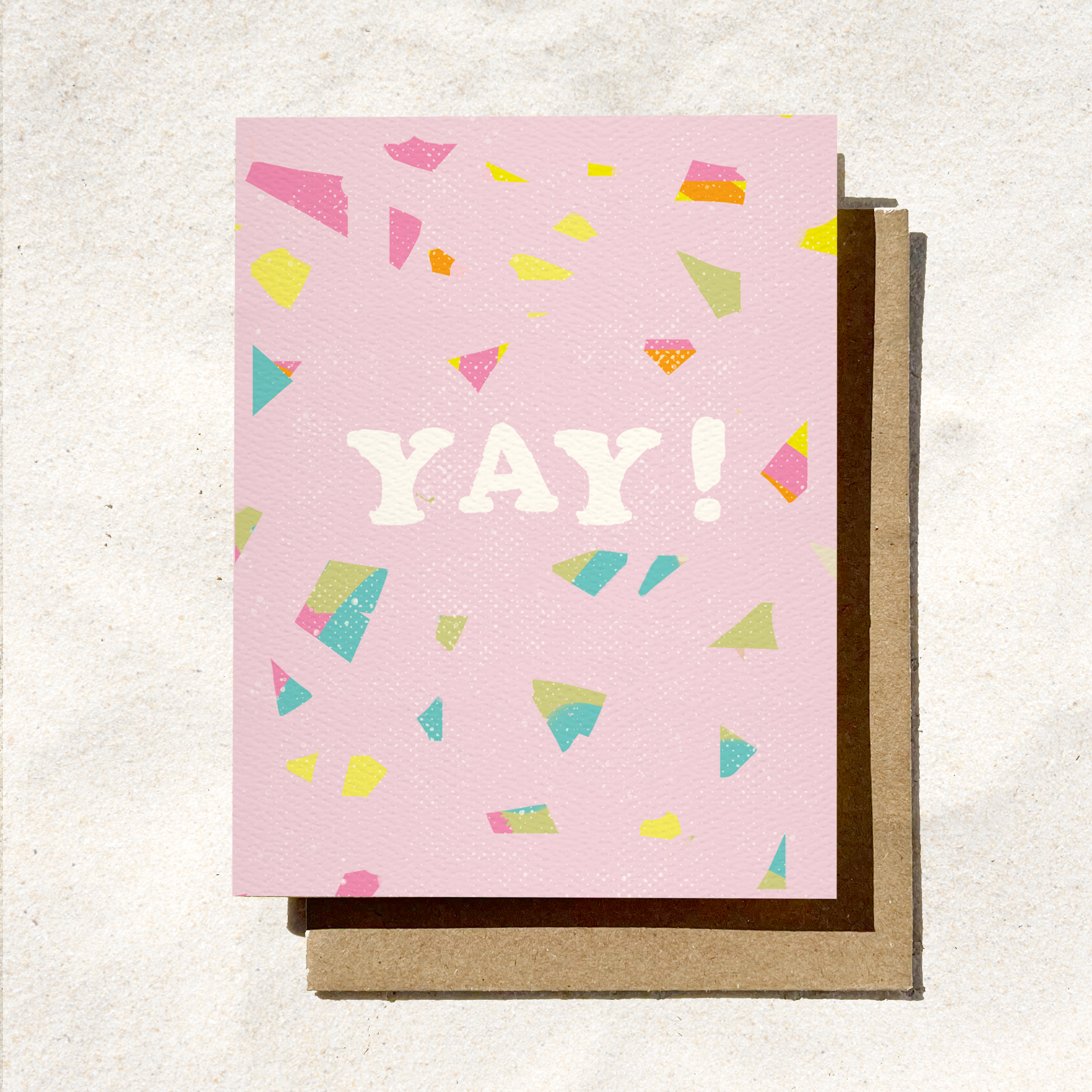 YAY CONGRATULATIONS CARD