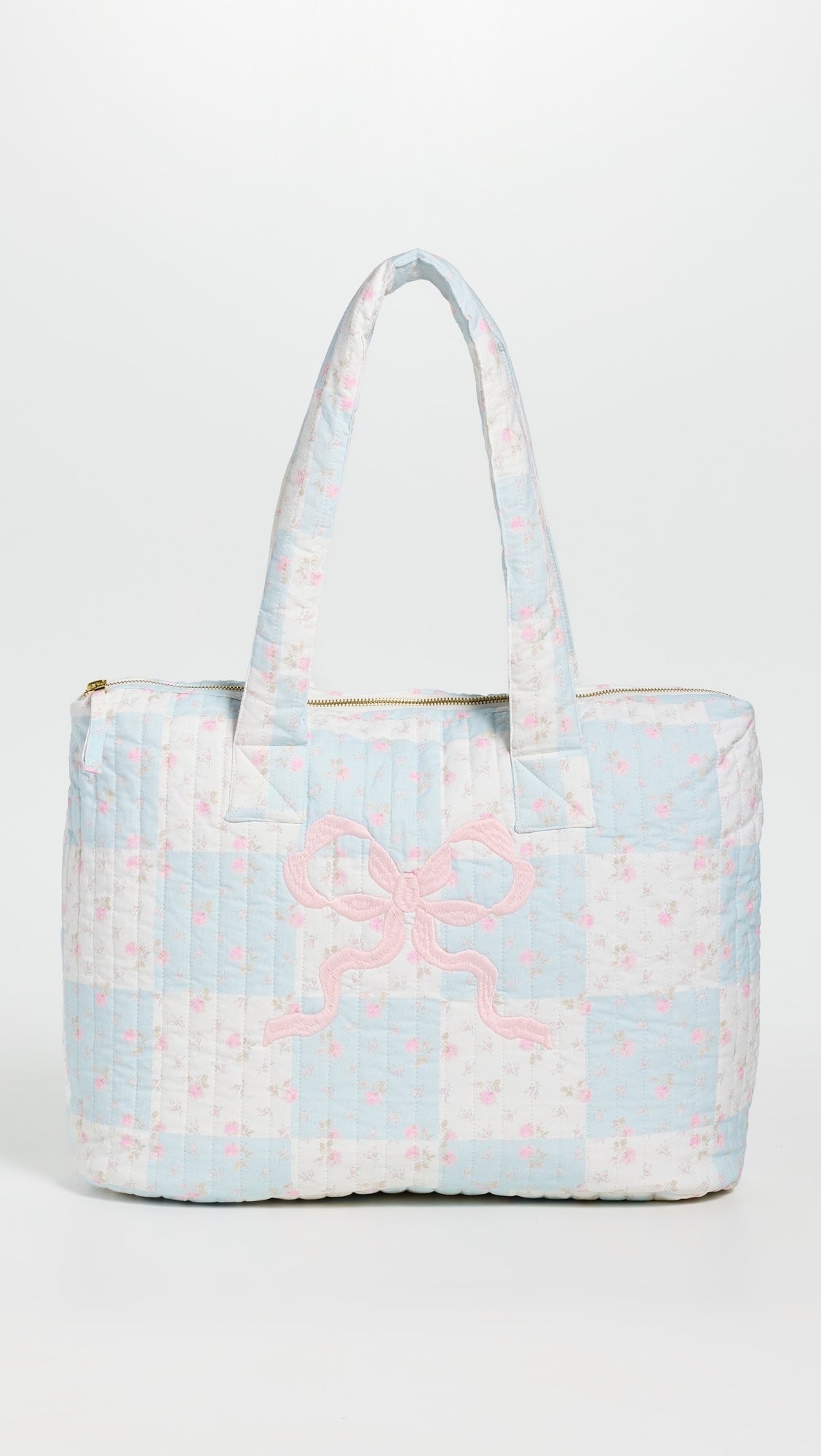 AJA QUILTED BOW WEEKENDER BAG