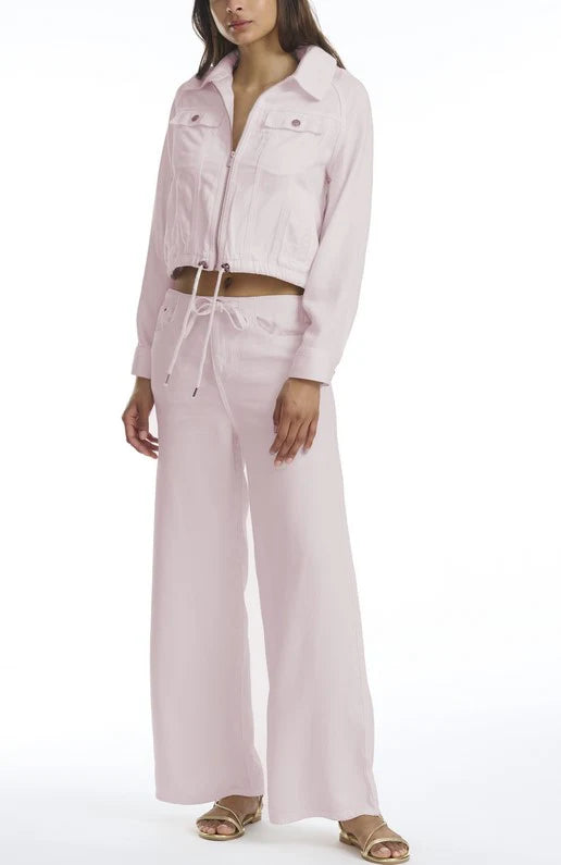 LOUNGE DENIM CROP PANT