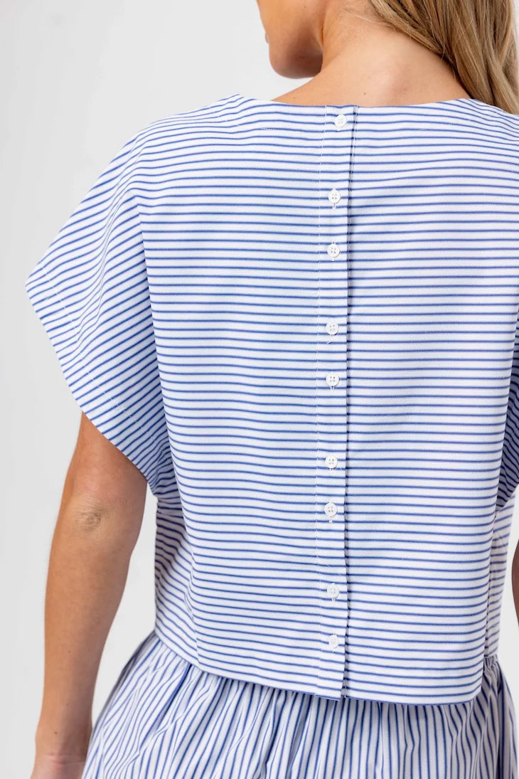 STRIPE ESME TOP