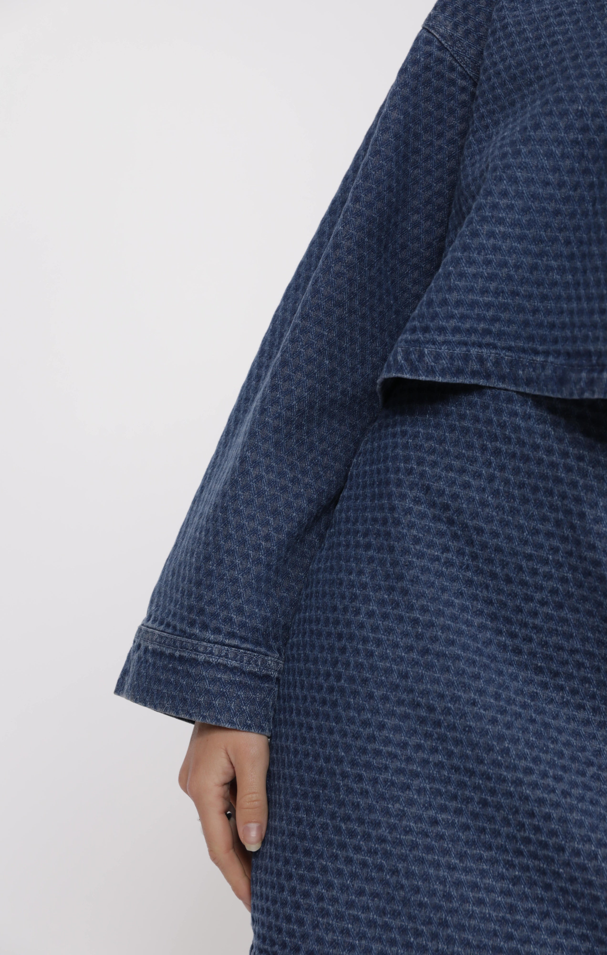 CHANCES JACQUARD DENIM JACKET