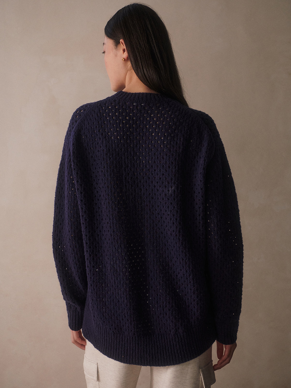 GRADY BOUCLE KNIT SWEATER