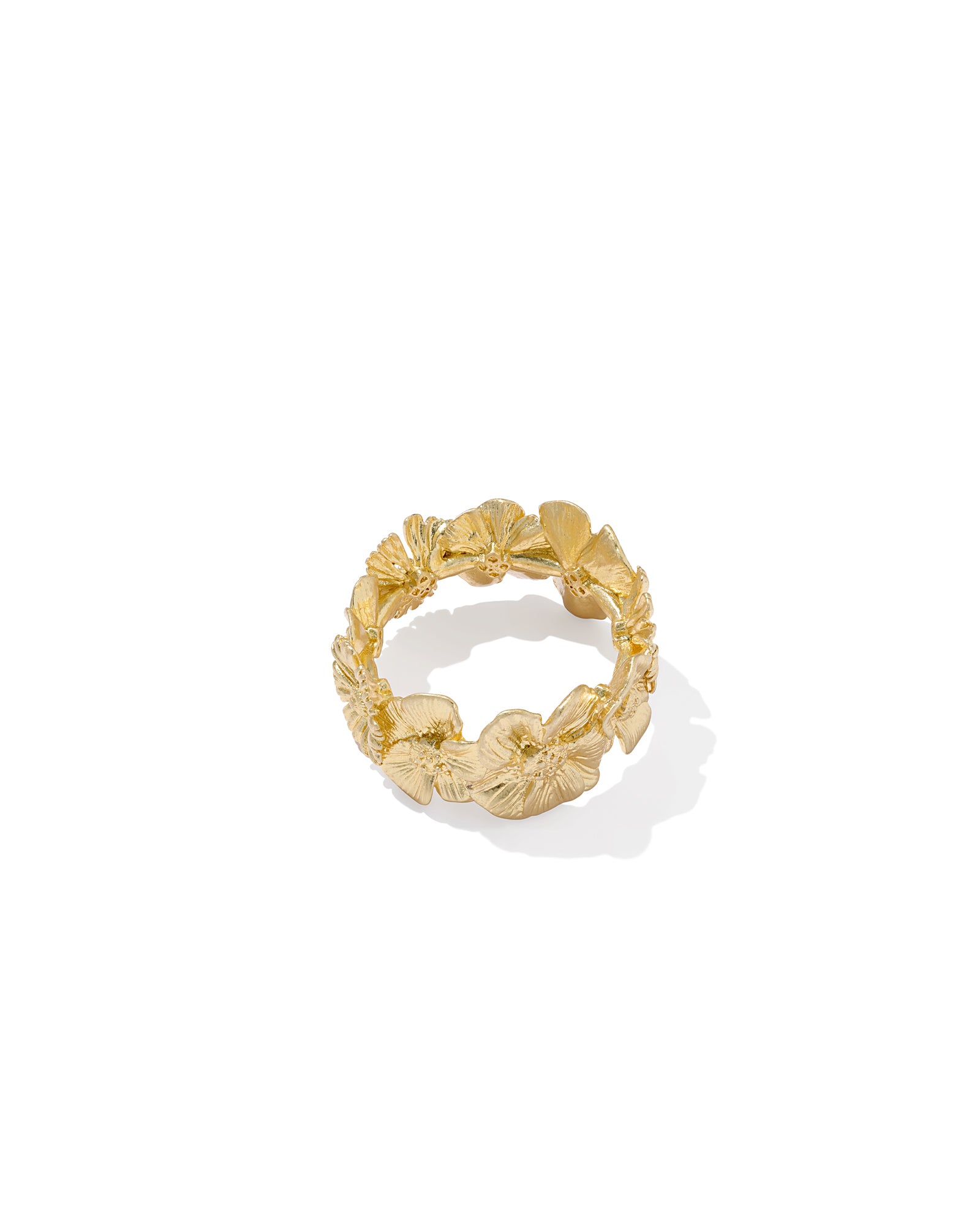 CAILEY FLOWER BAND RING