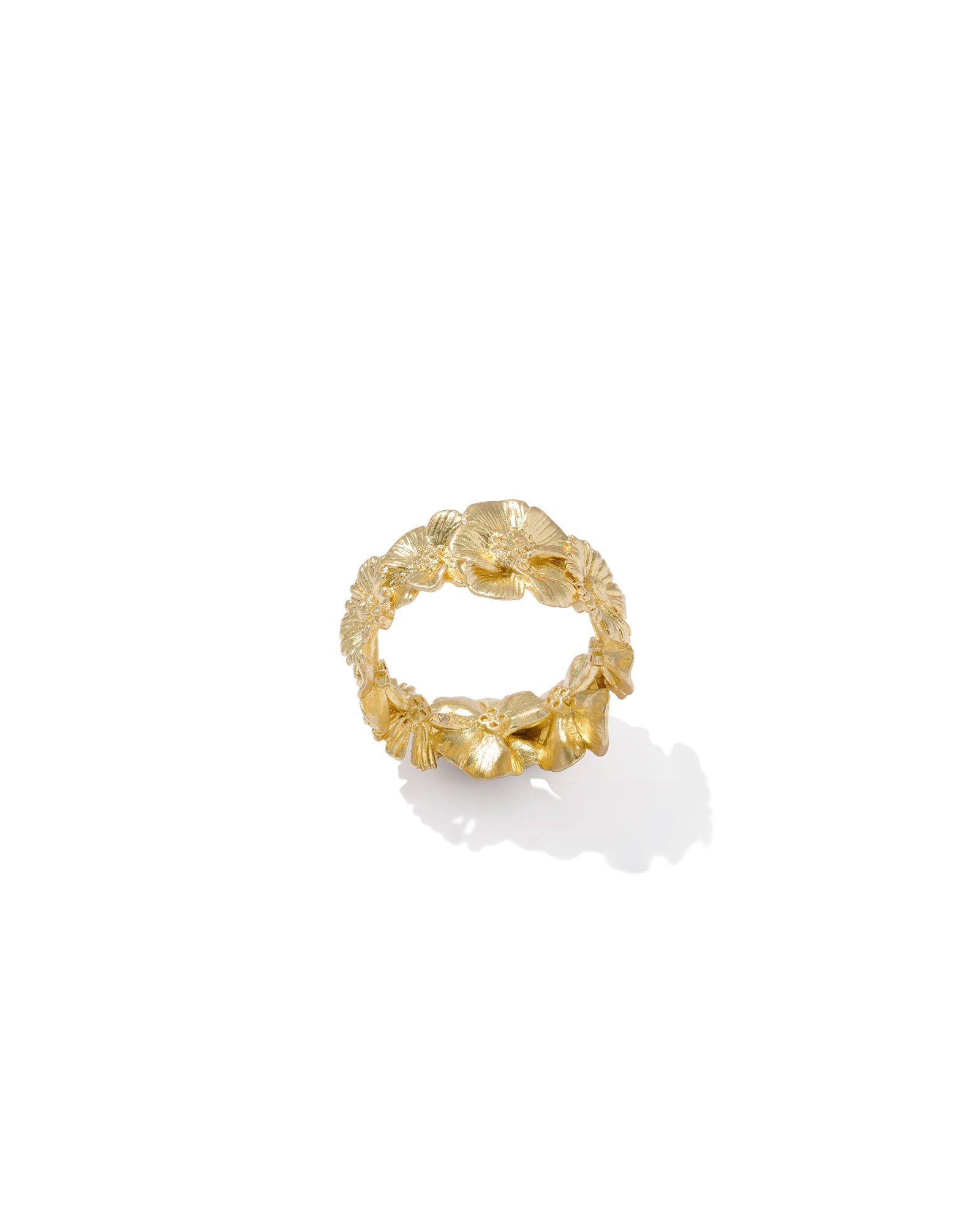 CAILEY FLOWER BAND RING