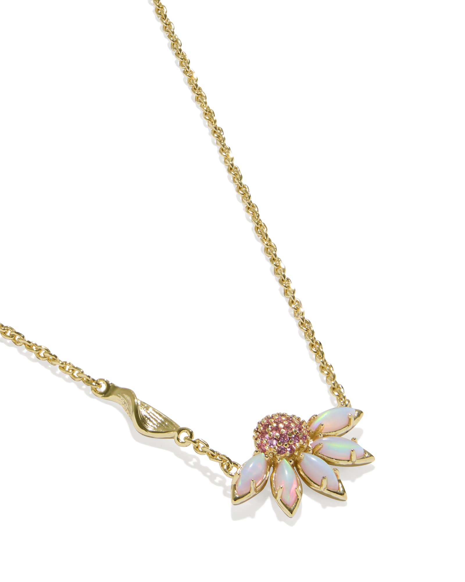 ANYA FLOWER STUD NECKLACE