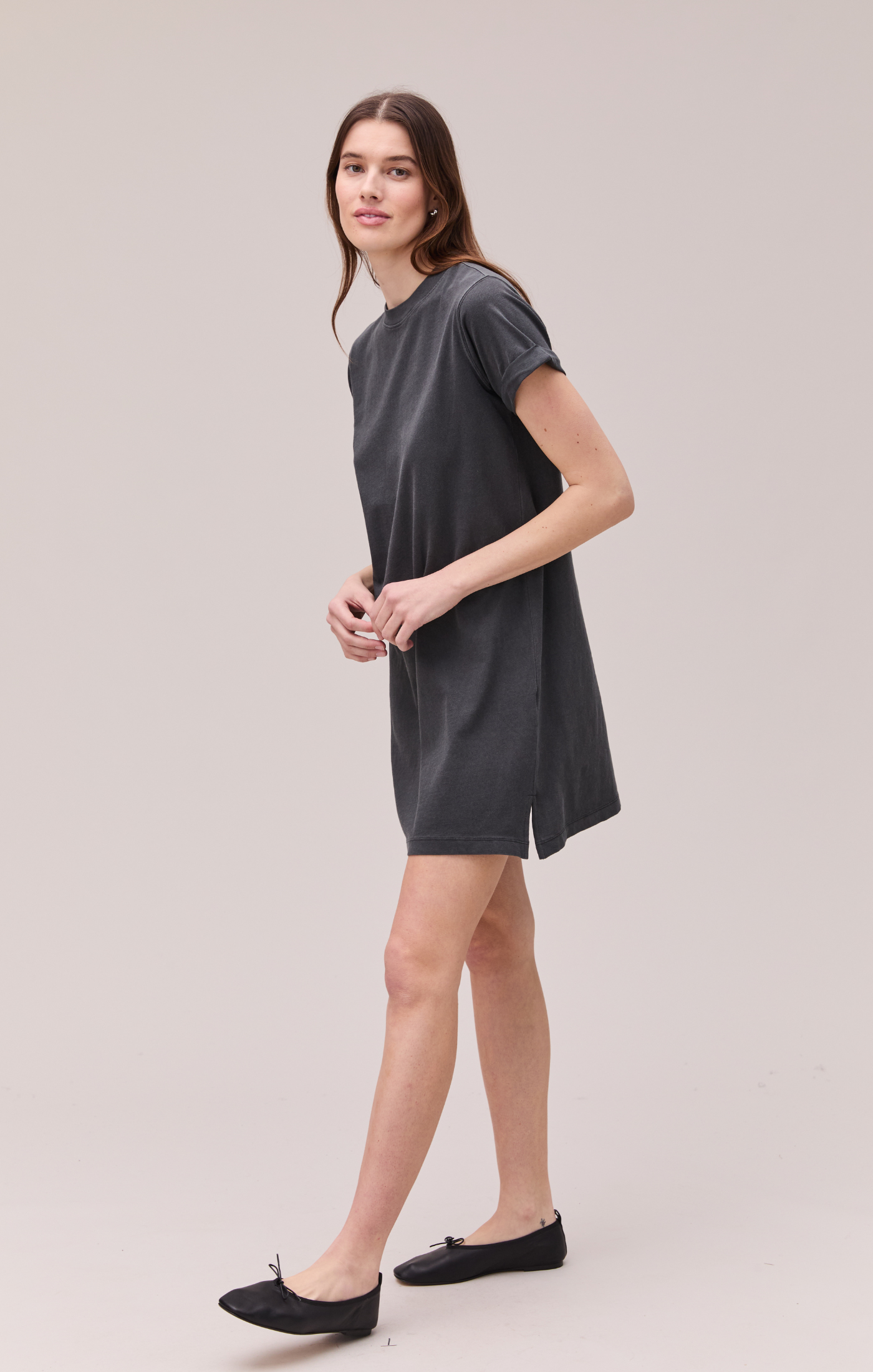 RELAXED TEE MINI DRESS