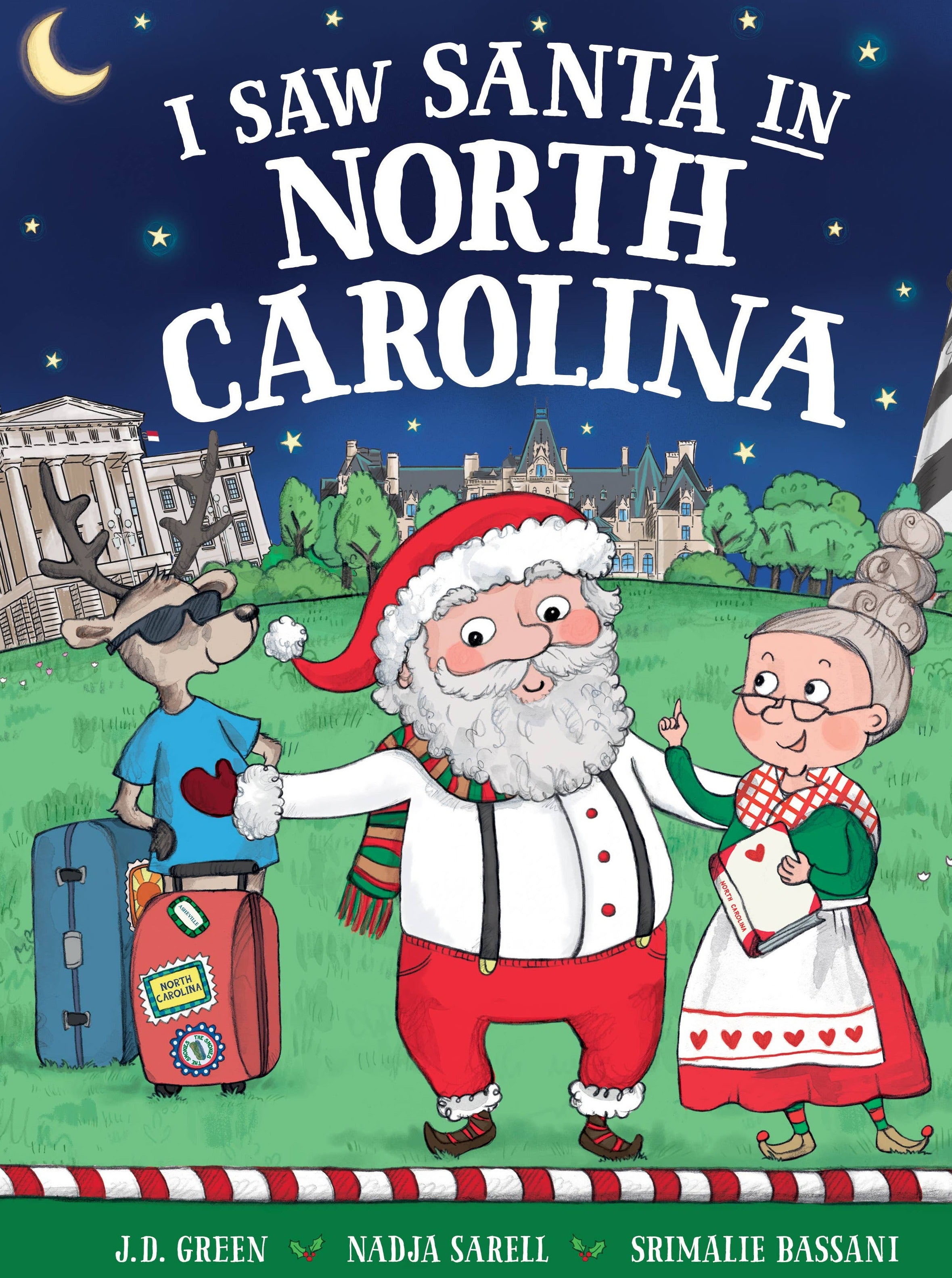 I SAW SANTA IN NORTH CAROLINA (HARDCOVER)