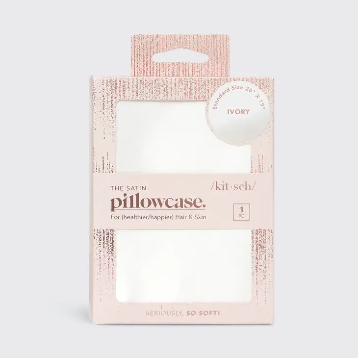 SATIN PILLOWCASE - assorted colors