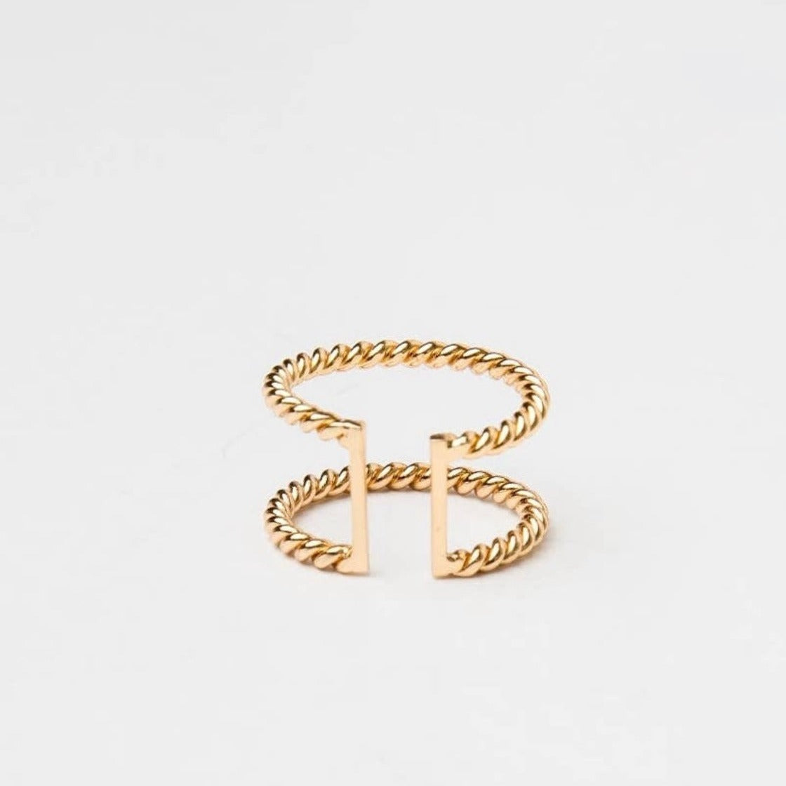 GOLD ASPEN DOUBLE RING
