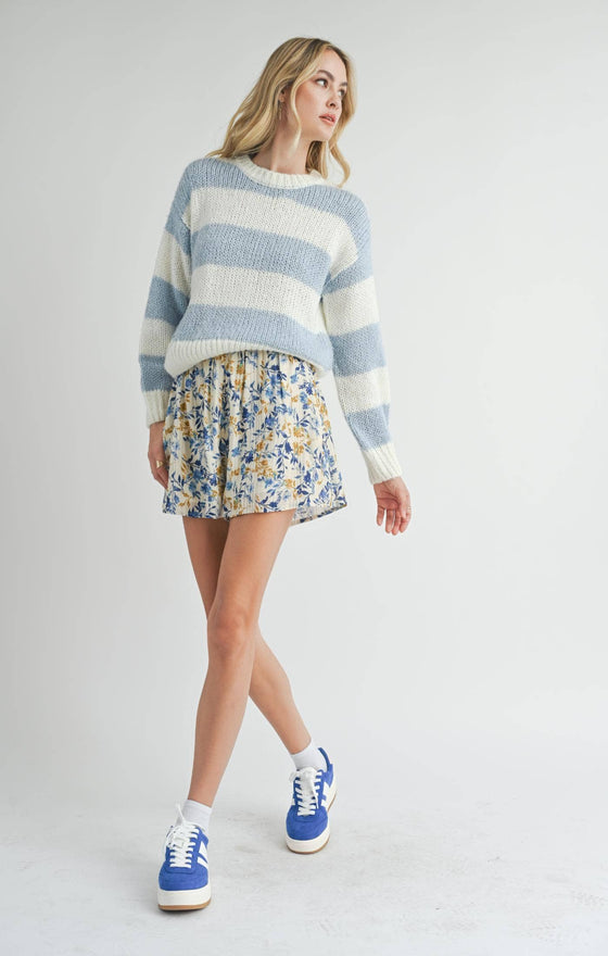 CLARA CHUNKY STRIPE SWEATER