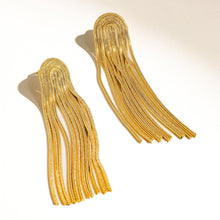  CLARISSA NON-TARNISH DRESSY TASSEL EARRINGS