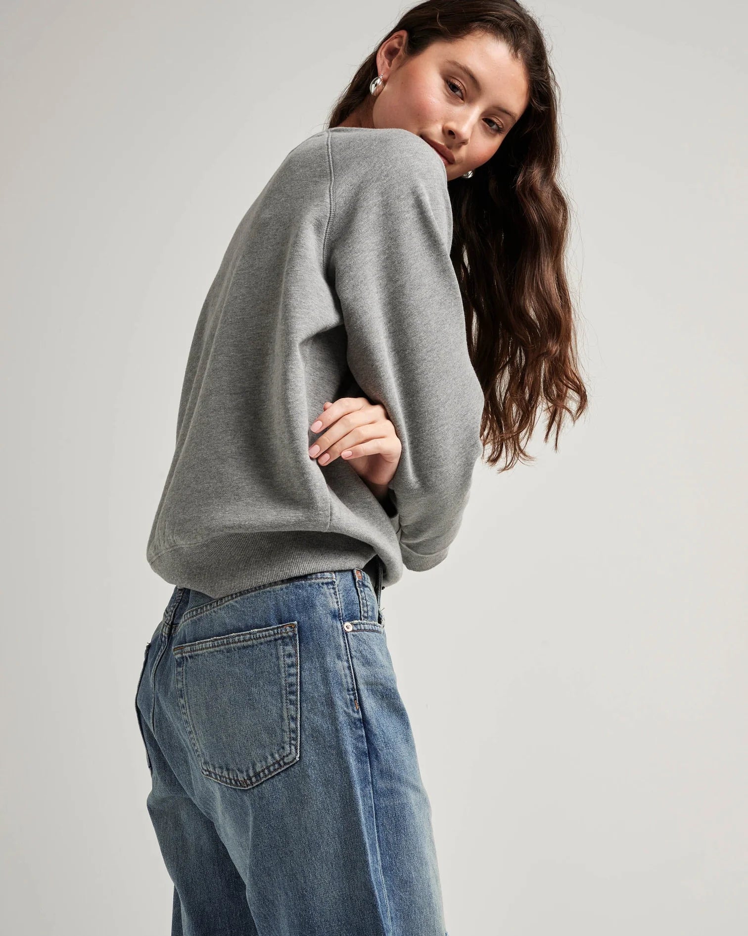 RECYCLED FLEECE SWEATSHIRT