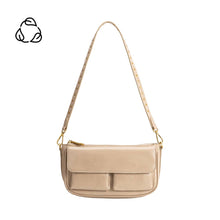  MELIE BIANCO - ARIA MUSHROOM RECYCLED VEGAN SHOULDER BAG