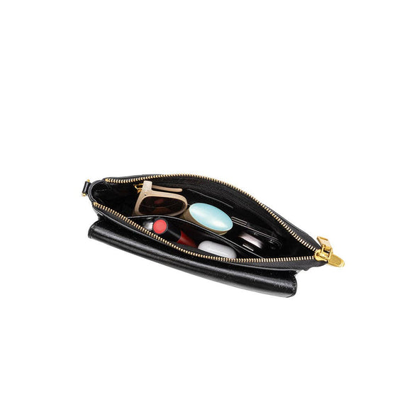 MELIE BIANCO - ARIA ESPRESSO RECYCLED VEGAN SHOULDER BAG