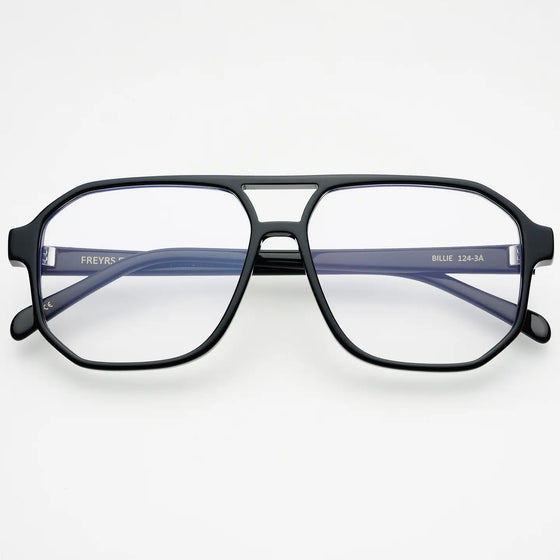 FREYRS Eyewear - Billie Blue Light Glasses: Black