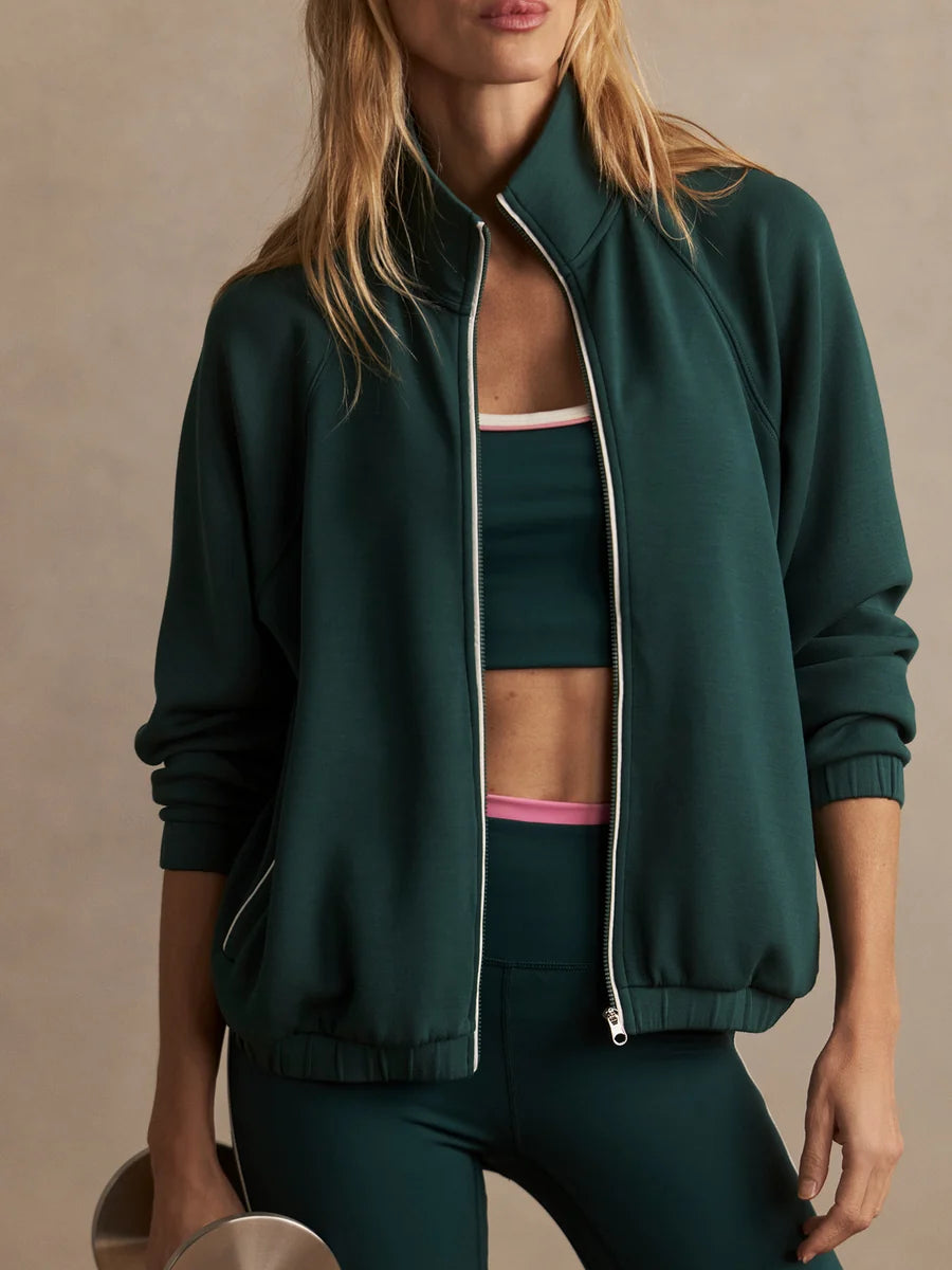Magda Zip Through Sweatshirt