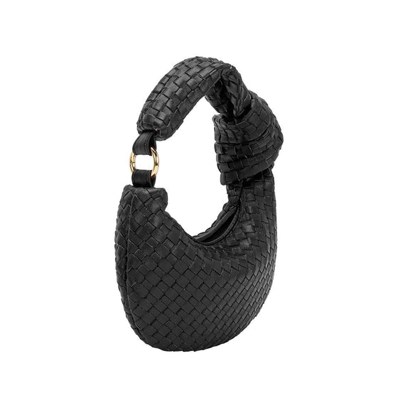 MELIE BIANCO - BRIGITTE RECYCLED VEGAN BAG CHARM - black