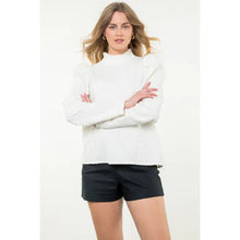  CHENILLE LONG SLEEVE TOP