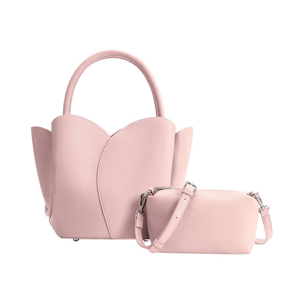 Melie Bianco - Tulip Pink Recycled Vegan Bag