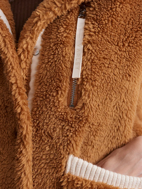 BALTER RELAXED SHERPA GILET VEST