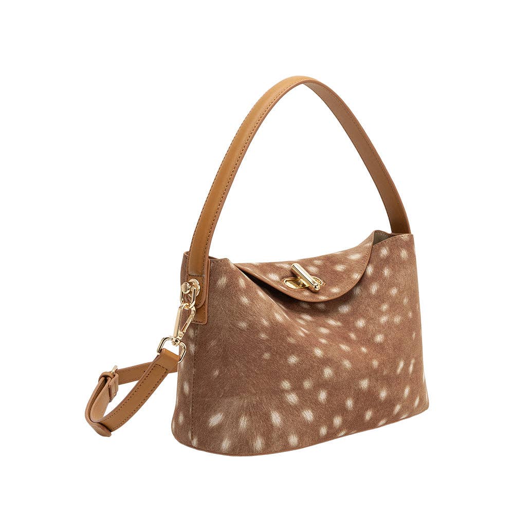 Lana Bambi Recycled Vegan Leather Crossbody Bag