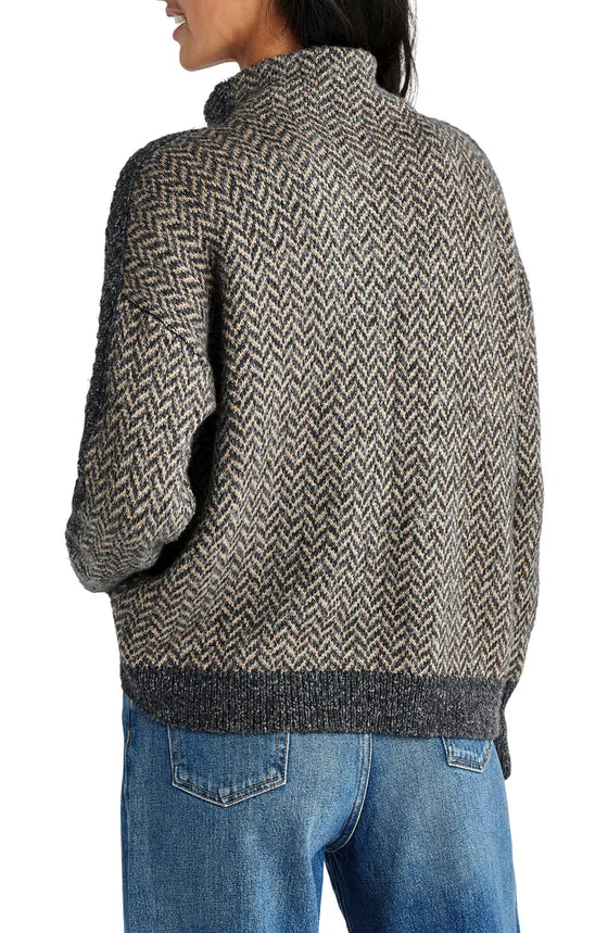 ARIA FUNNEL NECK SWEATER