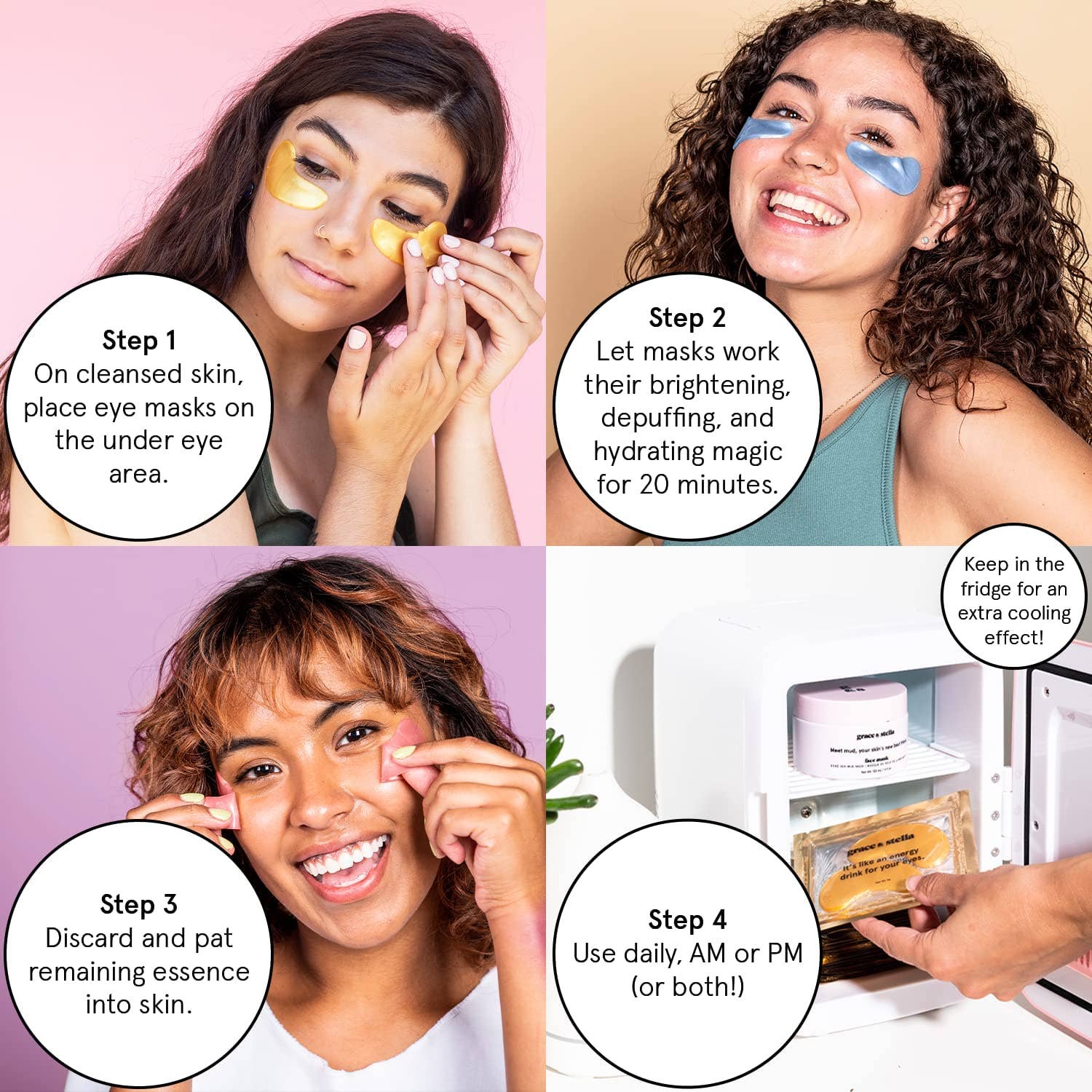 MOISTURIZING UNDER EYE MASKS