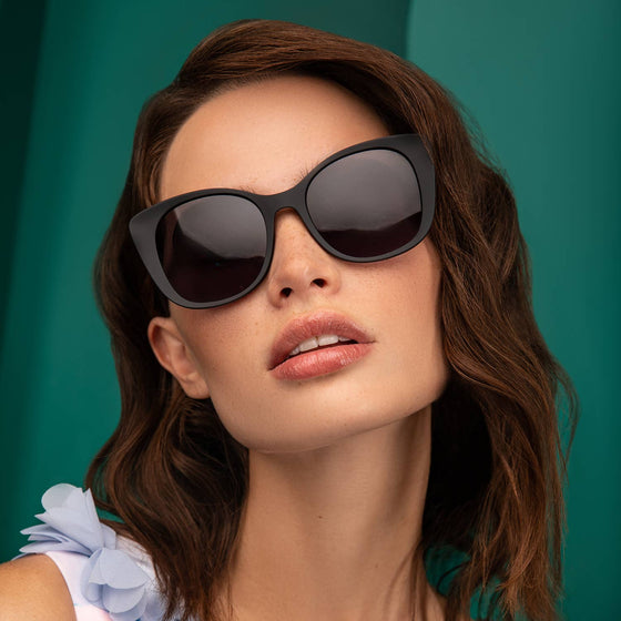 FREYRS Eyewear - Honey Sunglasses: Matte Black