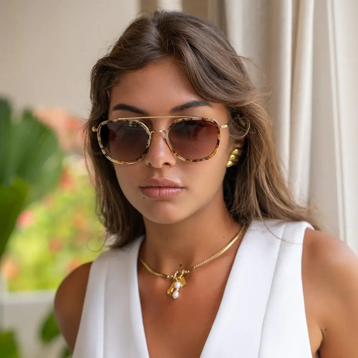 FREYRS Eyewear - Weston Acetate Round Unisex Sunglasses