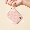 ZIP AROUND WALLET- Blush Check