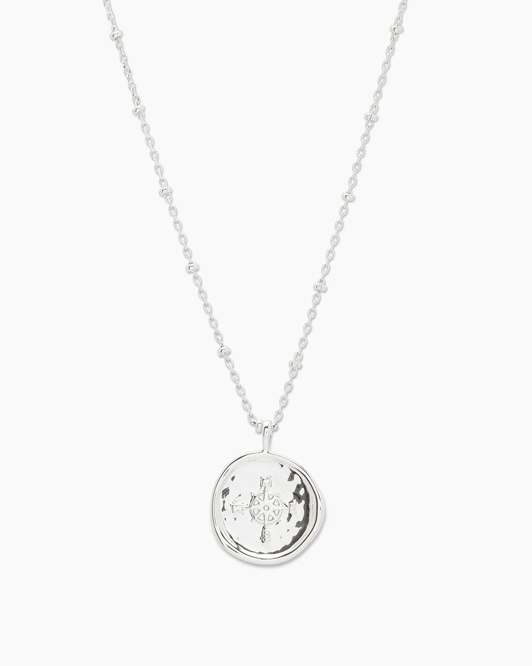 COMPASS COIN NECKLACE