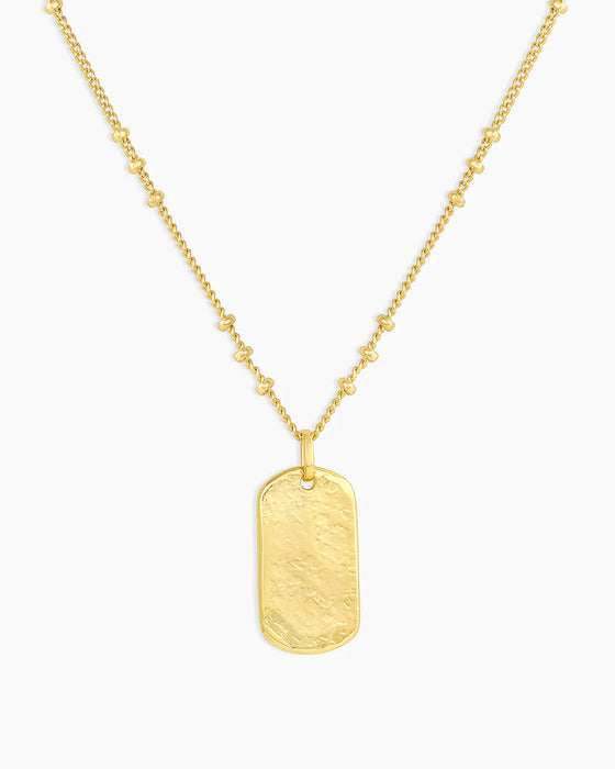 GRIFFIN DOG TAG NECKLACE