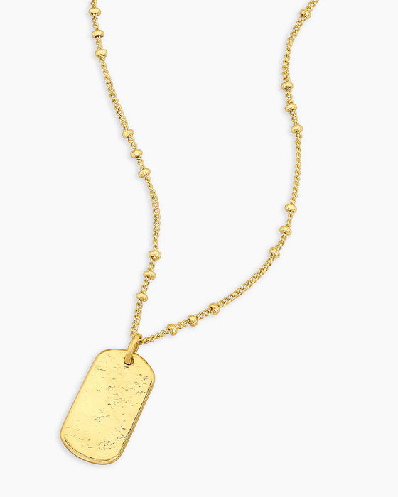 GRIFFIN DOG TAG NECKLACE
