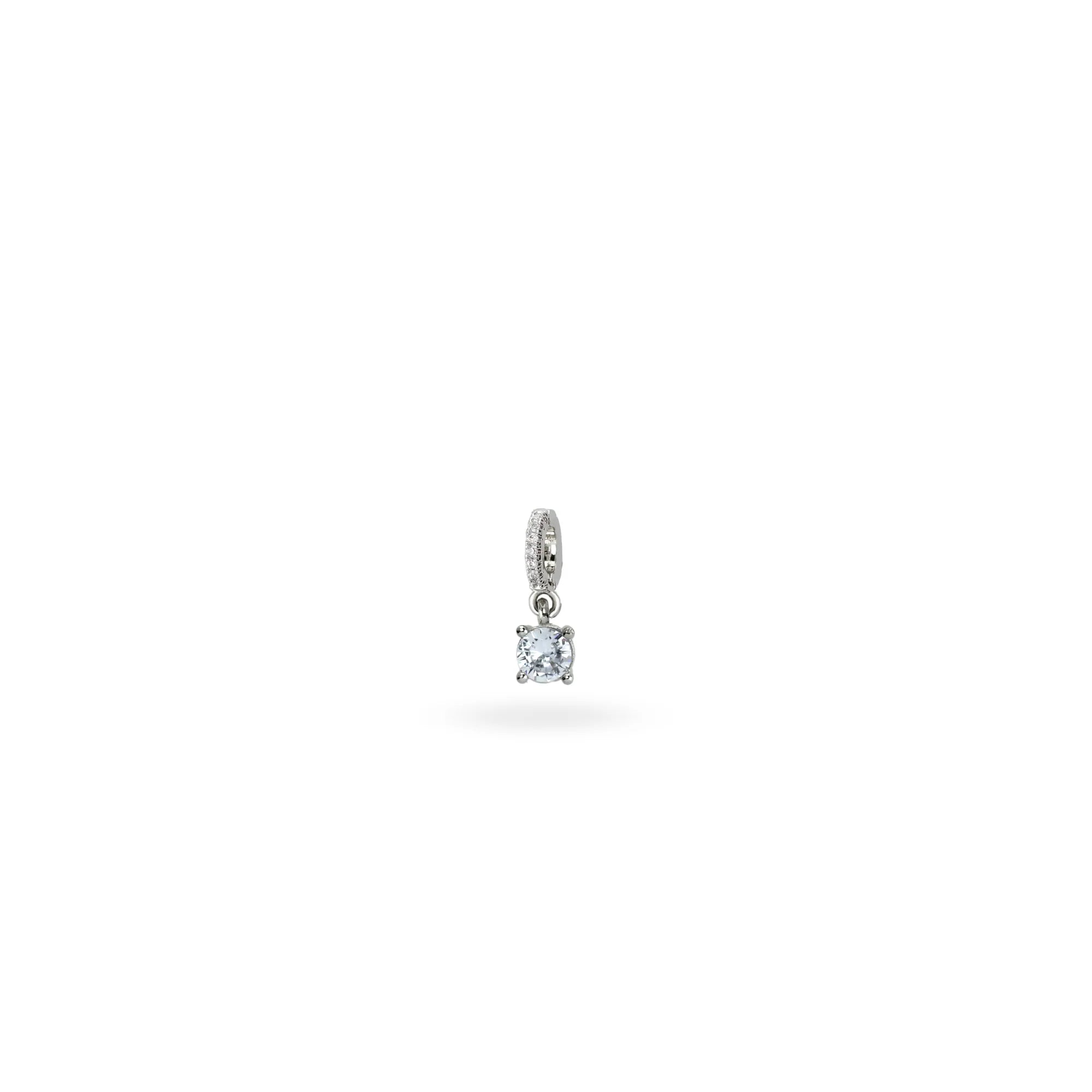 SOLITAIRE CLIP ON CHARM