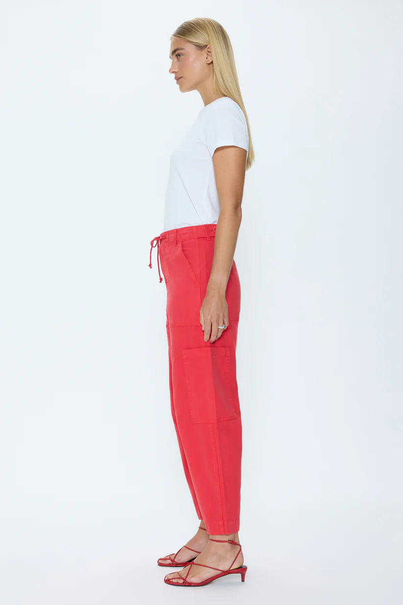 SABRINA CURVED UTILITY PANTS